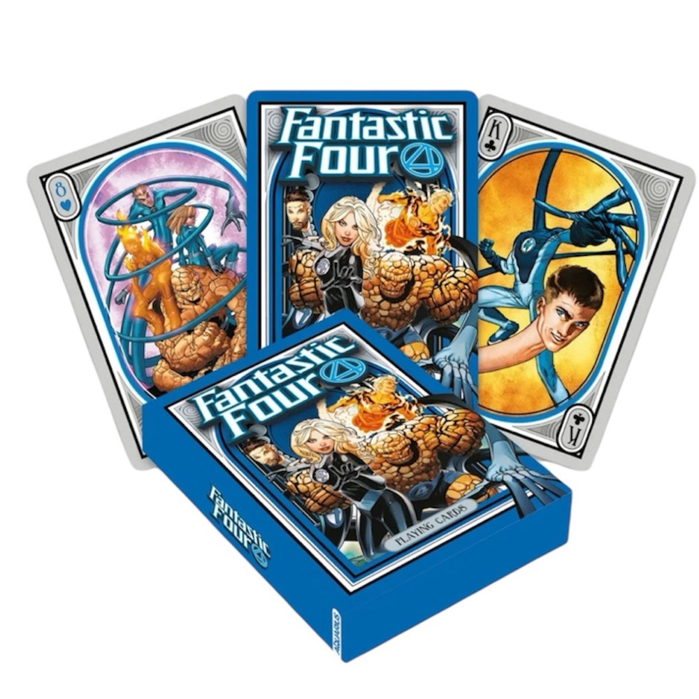 Marvel Fantastic Four Retro Playing Cards - NWT